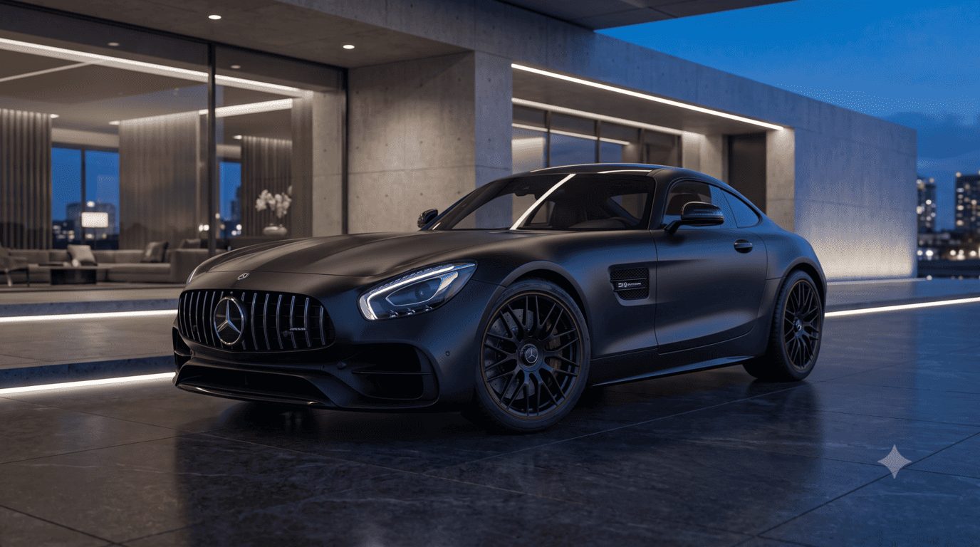 メルセデスAMG・GTが放つ圧倒的な風格
